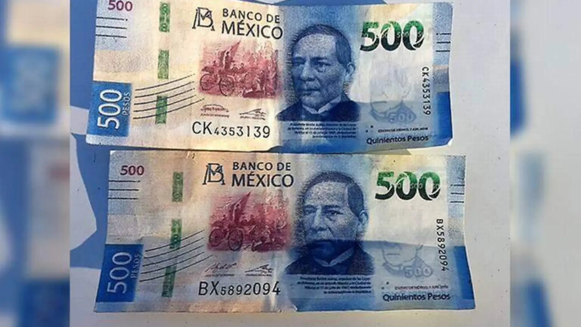 Billetes falsos